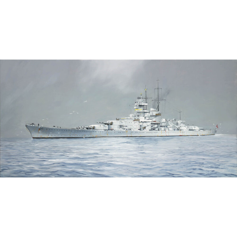Cuirassé allemand Gneisenau - 1/350 - TRUMPETER 05360