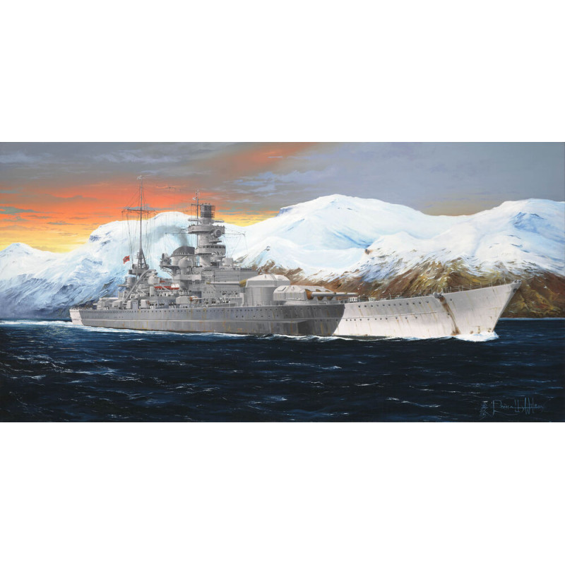 Cuirassé allemand Scharnhorst - 1/350 - TRUMPETER 05361
