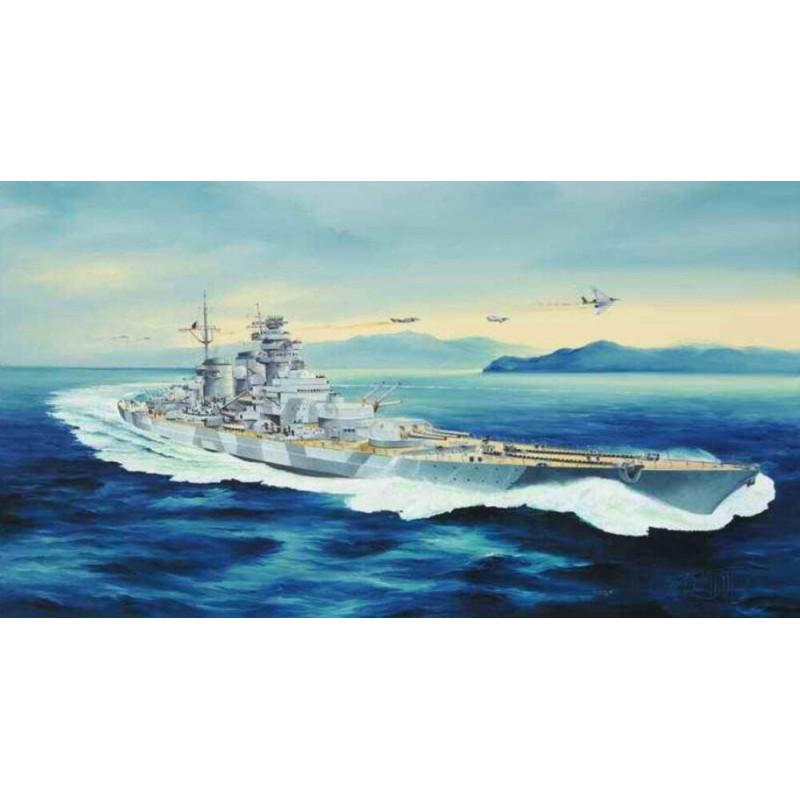 Cuirassé de classe DKM h - 1/350 - TRUMPETER 05371
