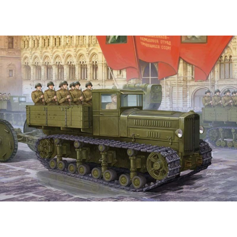 Tracteur d'artillerie soviétique Komintern - 1/35 - TRUMPETER 05540