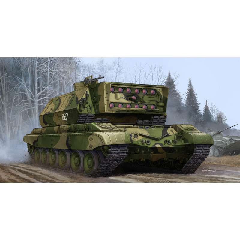1K17 soviétique Szhatie - 1/35 - TRUMPETER 05542