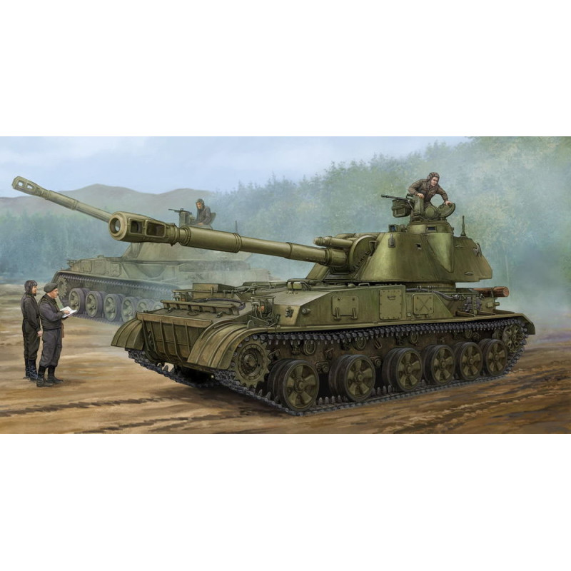 Obusier automoteur soviétique 2S3 de 152 mm Earl - 1/35 - TRUMPETER 05543