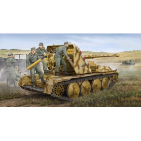 Canon automoteur allemand PAK-43 Waffenträger de 8,8 cm - 1/35 - TRUMPETER 05550