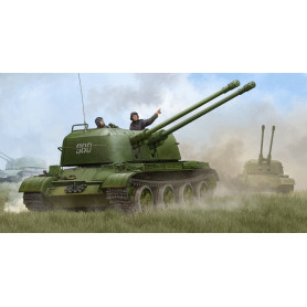Canon automoteur russe ZSU-57-2 - 1/35 - TRUMPETER 05559