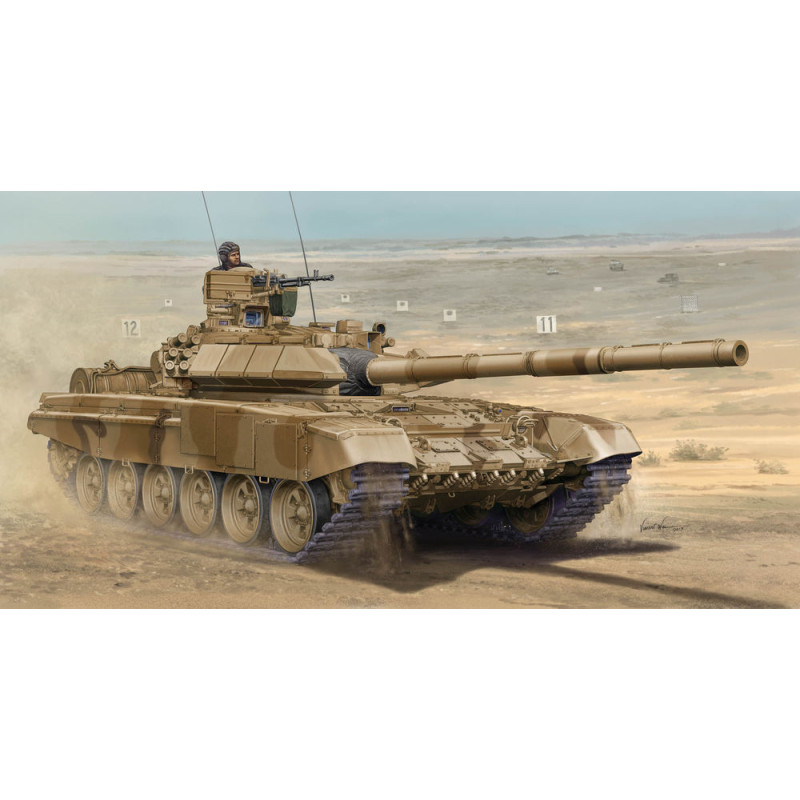 Tourelle soudée du char de combat principal russe T-90C - 1/35 - TRUMPETER 05563