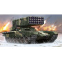 Roquette multiple russe TOS-1 à 24 tubes L - 1/35 - TRUMPETER 05582