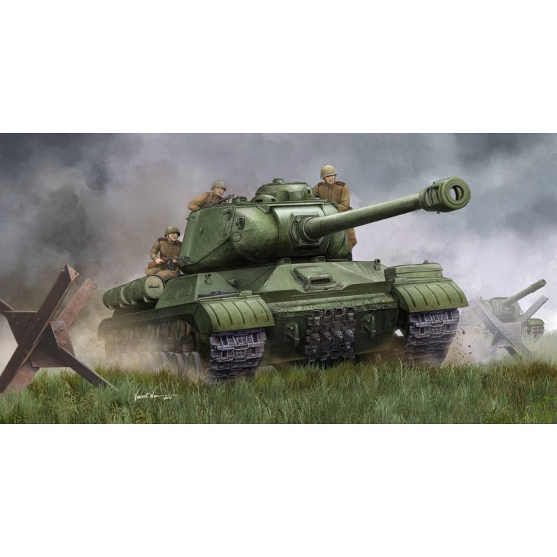 Char lourd soviétique JS-2M - Version tardive - 1/35 - TRUMPETER 05590