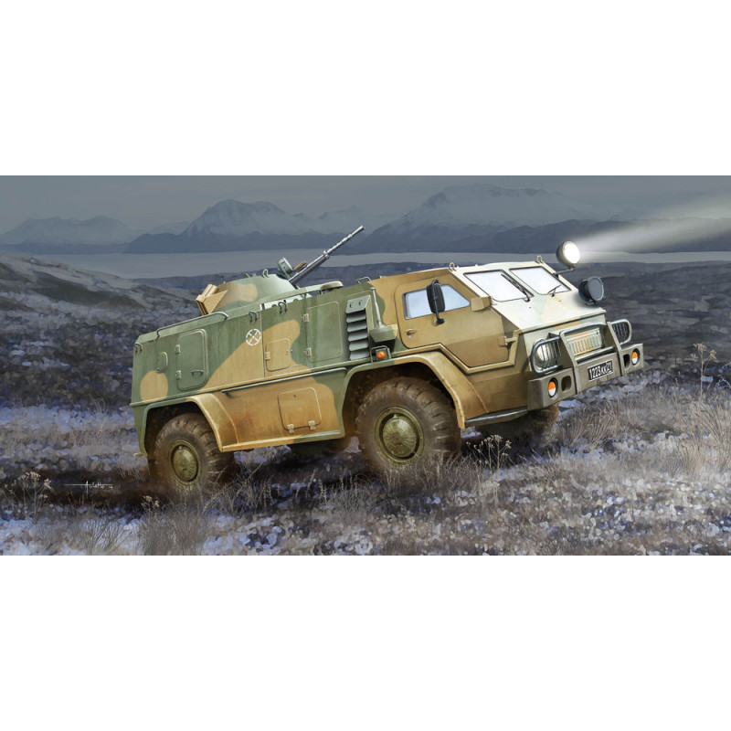 GAZ39371 russe, véhicule polyvalent à haute mobilité - 1/35 - TRUMPETER 05594