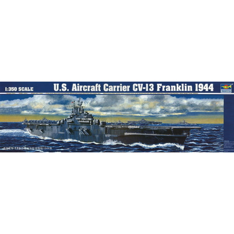 Porte-avions USS CV-13 Franklin - 1/350 - TRUMPETER 05604