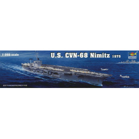 Porte-avions USS Nimitz CVN-68 1975 - 1/350 - TRUMPETER 05605