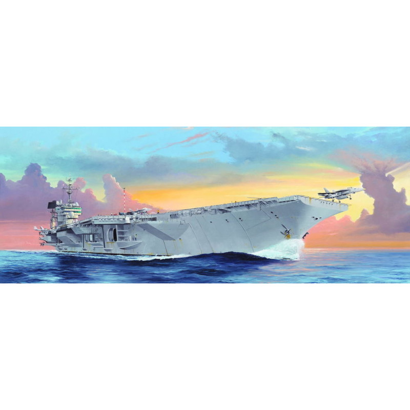 Porte-avions USS Kitty Hawk CV-63 - 1/350 - TRUMPETER 05619