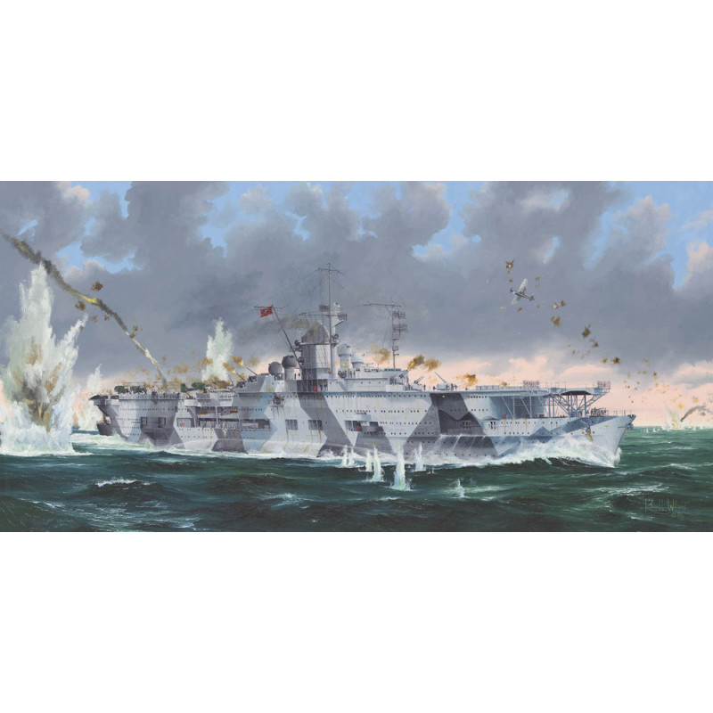 Porte-avions de la marine allemande DKM Graf Zeppelin - 1/350 - TRUMPETER 05627