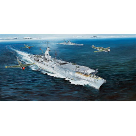 Porte-avions de la marine allemande DKM Peter Strasser - 1/350 - TRUMPETER 05628