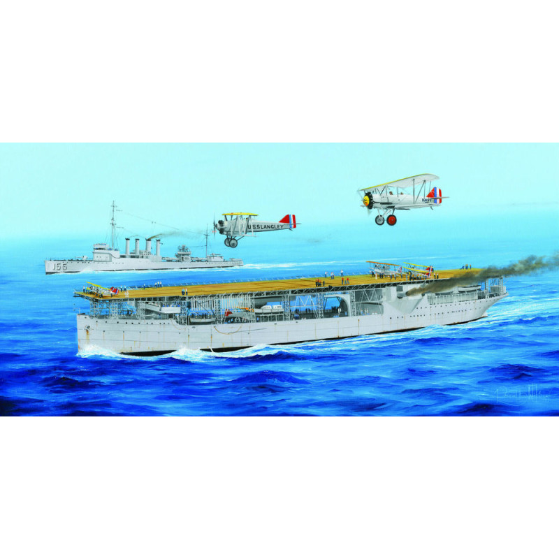 Porte-avions USS Langley CV-1 - 1/350 - TRUMPETER 05631