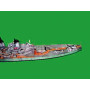 Cuirassé USS New Jersey BB-62 1983 - 1/700 - TRUMPETER 05702