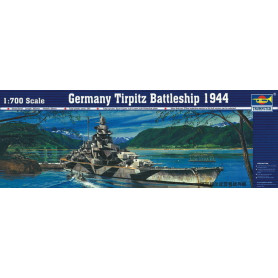 Cuirassé Tirpitz - 1/700 - TRUMPETER 05712
