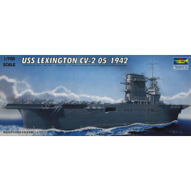 Porte-avions USS Lexington CV-2 05/1942 - 1/700 - TRUMPETER 05716