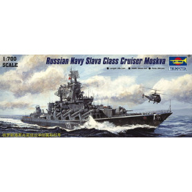 Croiseur russe Moskva de la classe Slava - 1/700 - TRUMPETER 05720