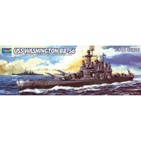 Porte-avions USS Washington BB-56 - 1/700 - TRUMPETER 05735