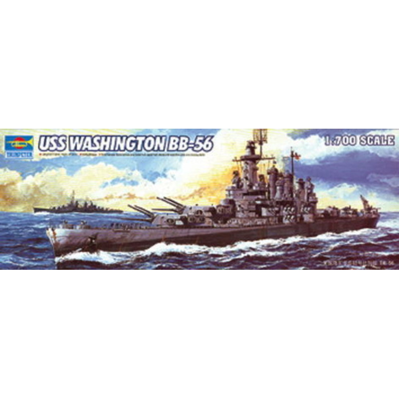 Porte-avions USS Washington BB-56 - 1/700 - TRUMPETER 05735