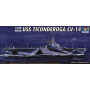 Porte-avions USS Ticonderoga CV-14 - 1/700 - TRUMPETER 05736