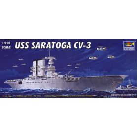 Porte-avions USS Saratoga CV-3 - 1/700 - TRUMPETER 05738