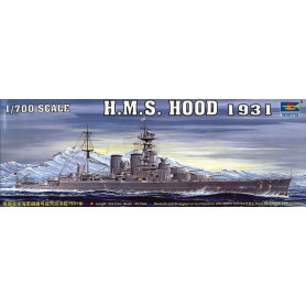 Croiseur HMS HOOD 1931 - 1/700 - TRUMPETER 05741
