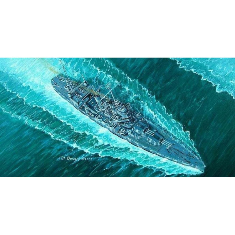 Croiseur lourd USS Vincennes CA-44 - 1/700 - TRUMPETER 05749