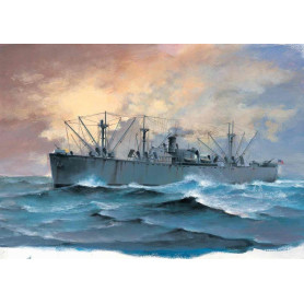 Navire Liberty SS Jeremiah O'Brien - 1/700 - TRUMPETER 05755