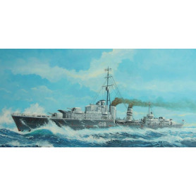 Destroyer de classe Tribal HMS Zulu (F18) '41 - 1/700 - TRUMPETER 05758