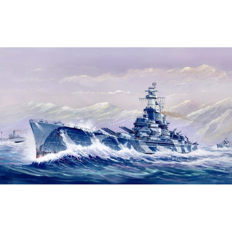 Cuirassé USS Alabama (BB-60) - 1/700 - TRUMPETER 05762