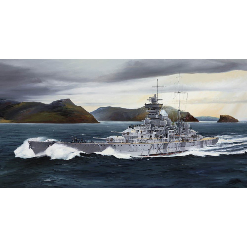 Croiseur allemand Prinz Eugen 1942 - 1/700 - TRUMPETER 05766