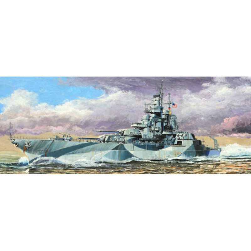 Cuirassé USS West Virginia BB-48 1945 - 1/700 - TRUMPETER 05772
