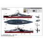 Cuirassé USS West Virginia BB-48 1945 - 1/700 - TRUMPETER 05772