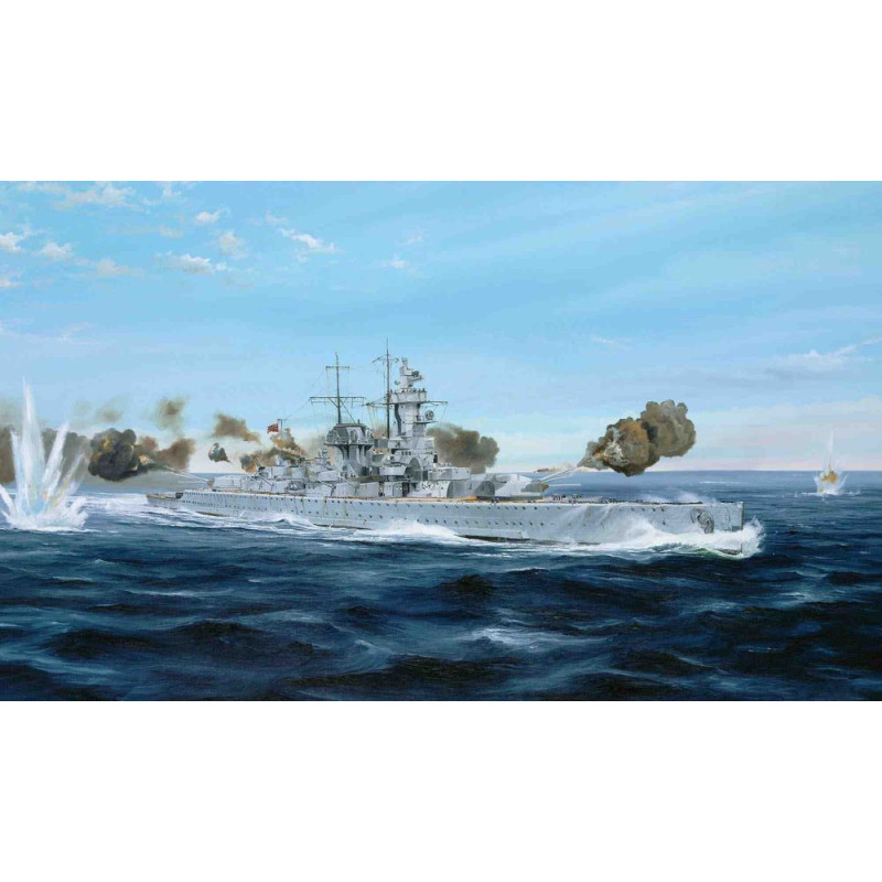 Cuirassé de poche allemand Admiral G.Spee 1930 - 1/700 - TRUMPETER 05774