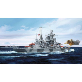 Croiseur allemand Amiral Hipper 1941 - 1/700 - TRUMPETER 05776