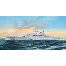 Cuirassé de la marine italienne RN Littro 1941 - 1/700 - TRUMPETER 05778