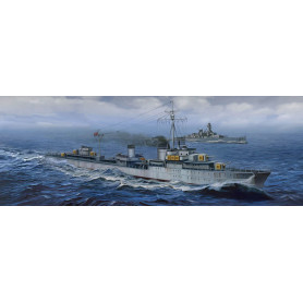 Destroyer allemand Z-43, 1944 - 1/700 - TRUMPETER 05789