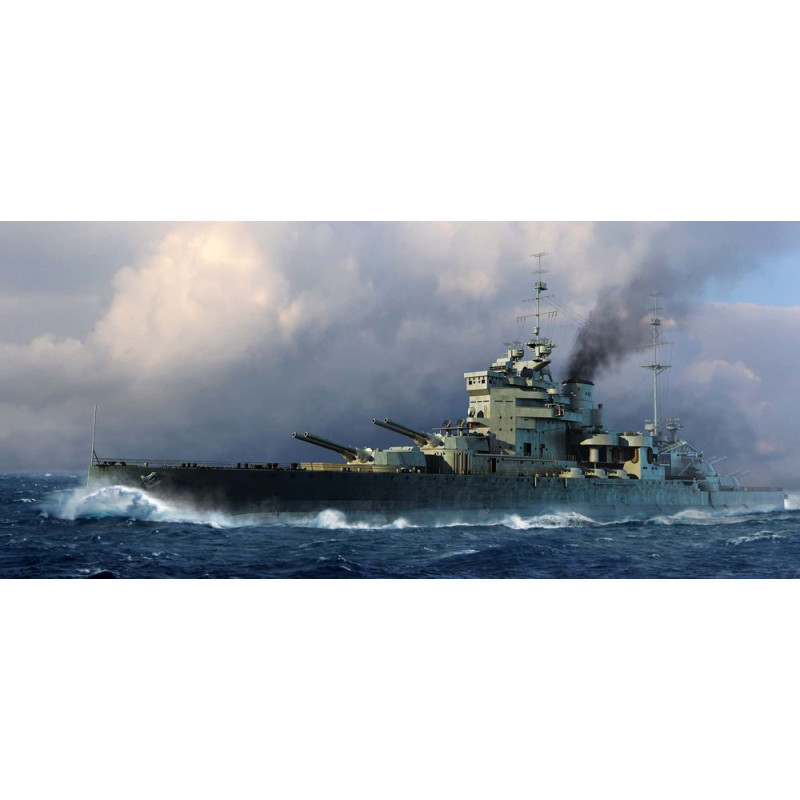 Cuirassé HMS Valiant 1939 - 1/700 - TRUMPETER 05796
