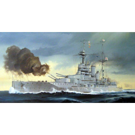 Cuirassé HMS Queen Elizabeth 1918 - 1/700 - TRUMPETER 05797