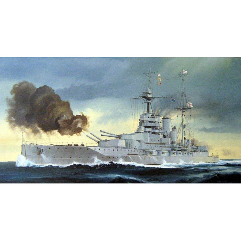 Cuirassé HMS Queen Elizabeth 1918 - 1/700 - TRUMPETER 05797