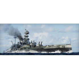 Cuirassé HMS Malaya 1943 - 1/700 - TRUMPETER 05799