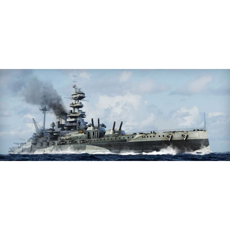 Cuirassé HMS Malaya 1943 - 1/700 - TRUMPETER 05799