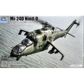 Hélicoptère Mi-24D Hind-D - 1/48 - TRUMPETER 05812