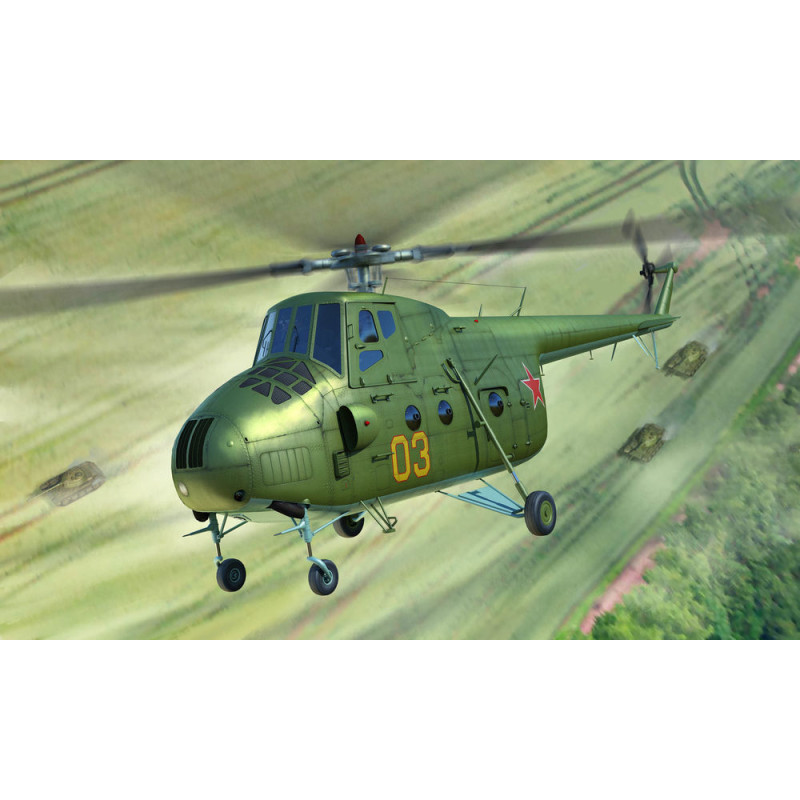 Hélicoptère Mi-4 Hound - 1/48 - TRUMPETER 05816