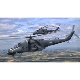 Hélicoptère Mi-24P Hind-F - 1/48 - TRUMPETER 05829