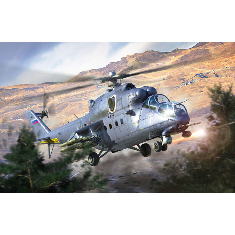 Hélicoptère Mi-35M Hind-E - 1/48 - TRUMPETER 05830