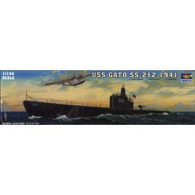 Sous-marin USS Gato SS-212 1941 - 1/144 - TRUMPETER 05905