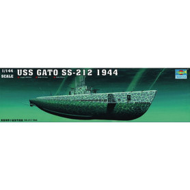 Sous-marin USS GATO SS-212 1944 - 1/144 - TRUMPETER 05906