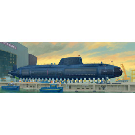 Sous-marin HMS Astute - 1/144 - TRUMPETER 05909